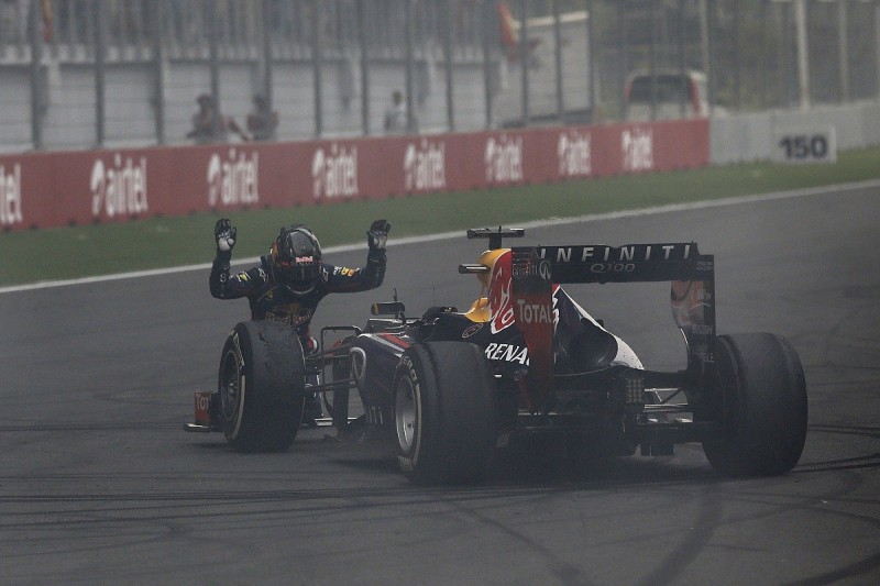 Sebastian Vettel 4 Fois championt du monde chez RedBull