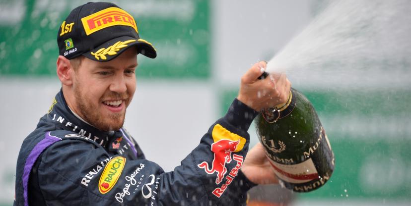 Sebastian Vettel vainqueur chez RedBull