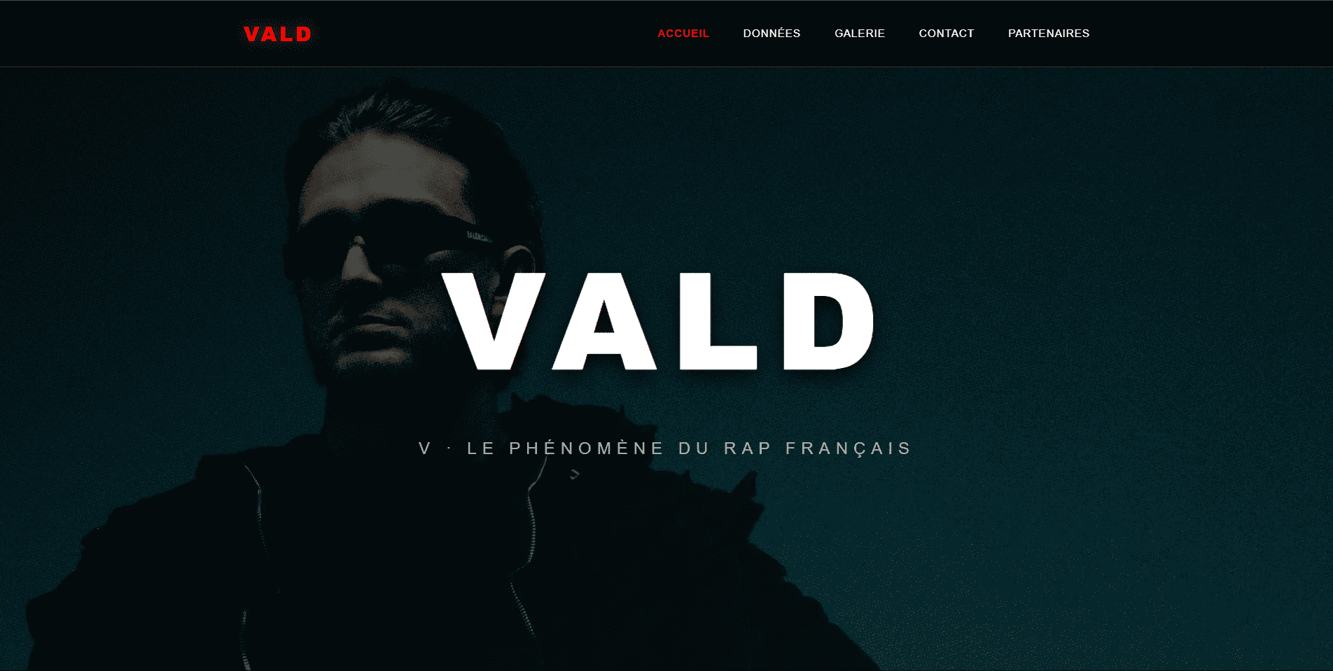 Aperçu du site partenaire 1
