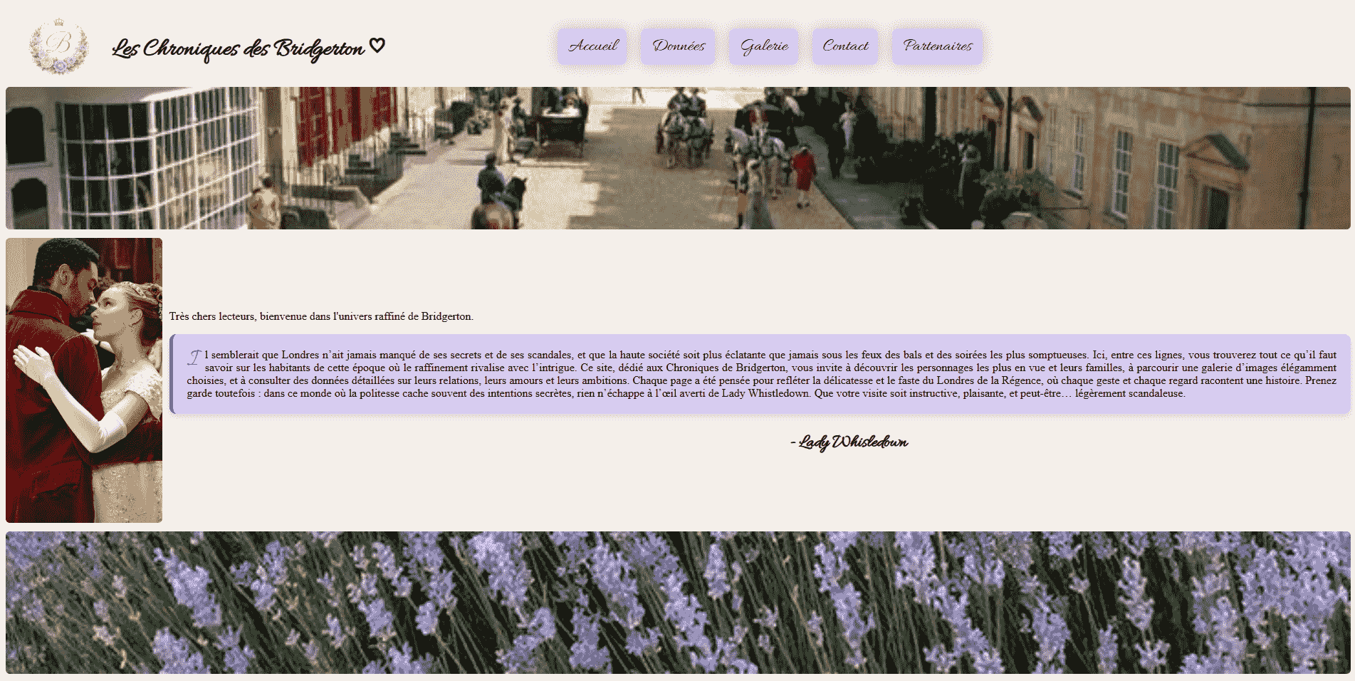 Aperçu du site partenaire 3
