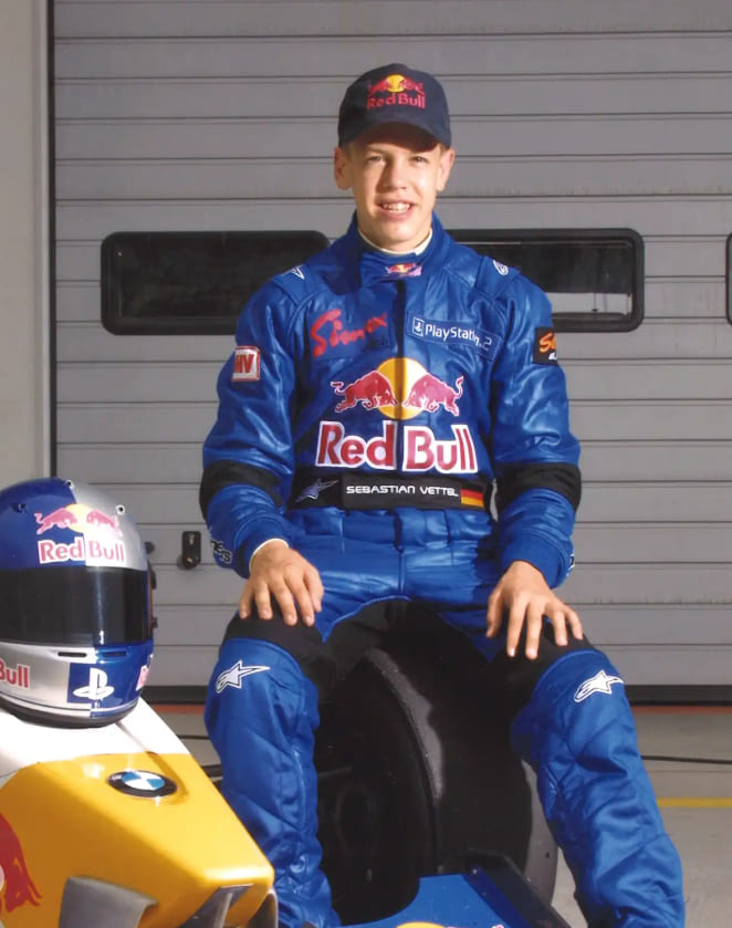 Sebastian Vettel en formule BMW