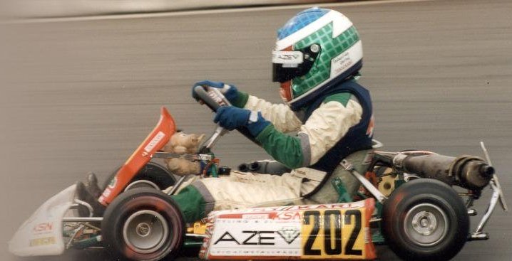 Sebastian Vettel en karting