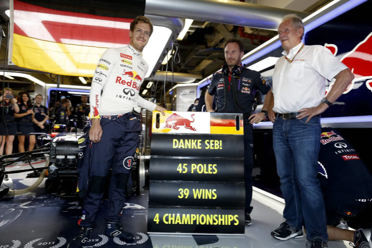 Sebastian Vettel fin de chez RedBull