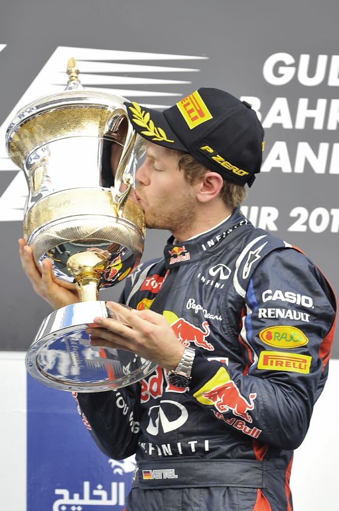 Sebastian Vettel vainqueur chez RedBull
