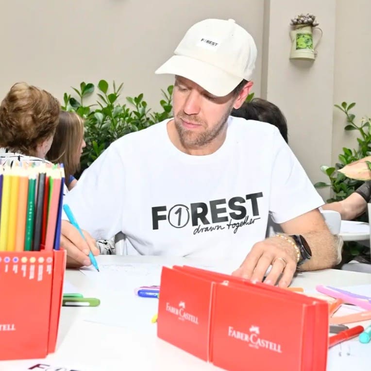 Sebastian Vettel engagé pour l'environnement