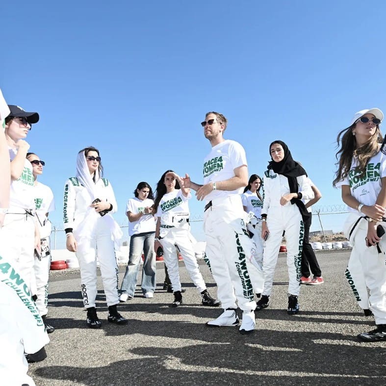 Sebastian Vettel engagé pour l'égalité des sexes en sport automonile