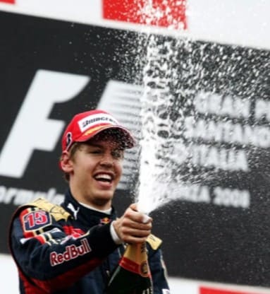Victoire de Sebastian Vettel à Monza 2008